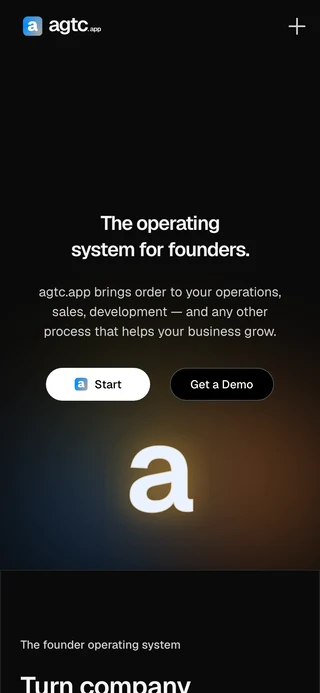 agtc.app on mobile