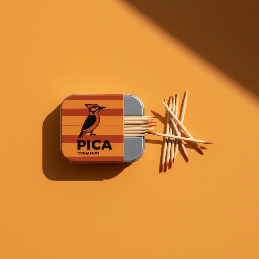 PICA Cinnamon toothpicks — tin